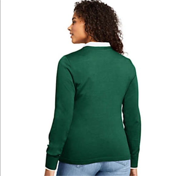 Lands’ End Pompom Wreath Sweater - Picture 3 of 8